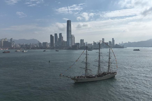 中國(guó)海軍首艘風(fēng)帆訓(xùn)練艦技術(shù)?？肯愀? /></a></div>
<p id=